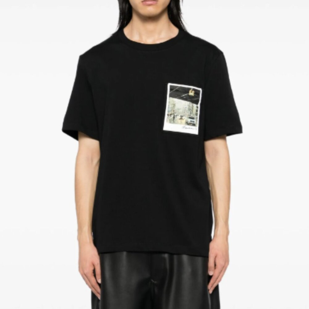 BNWT AW24 HELMUT LANG CHINATOWN PRINT TSHIRT XL